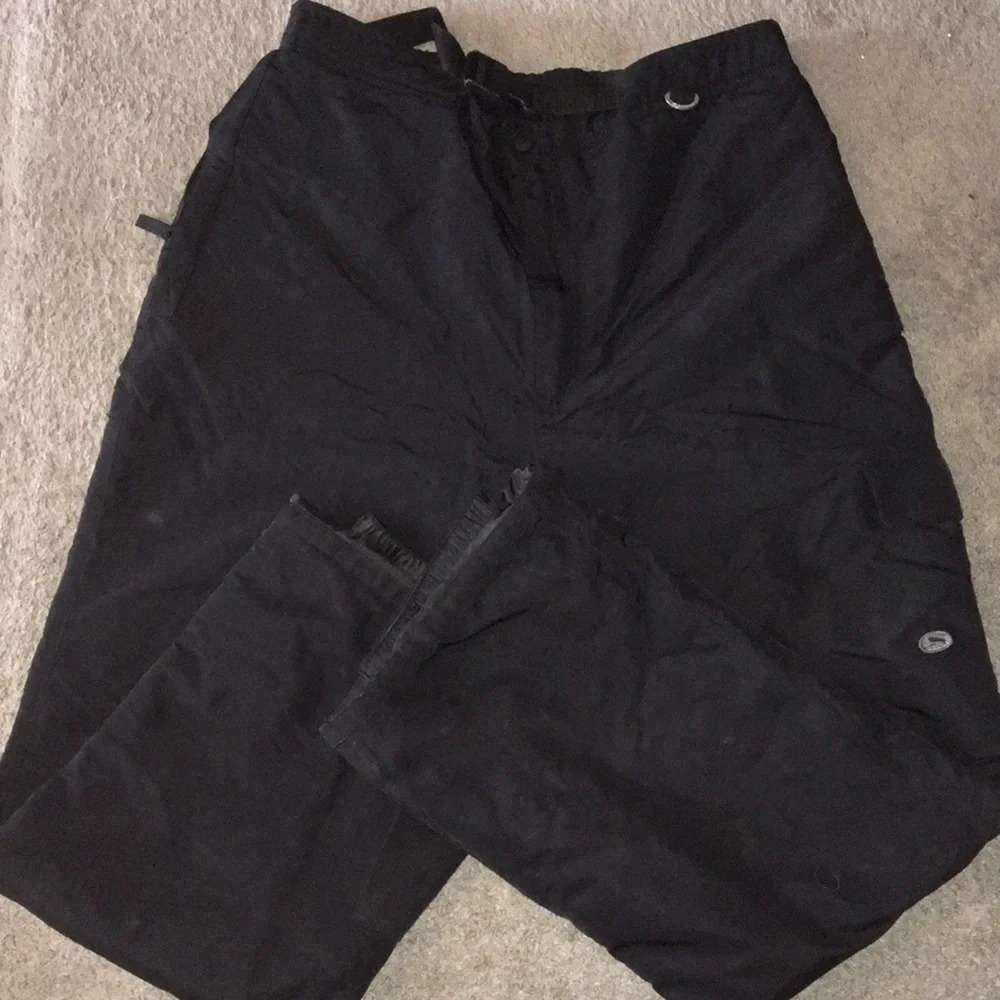 Slalom Men’s Black Ski Pants XL